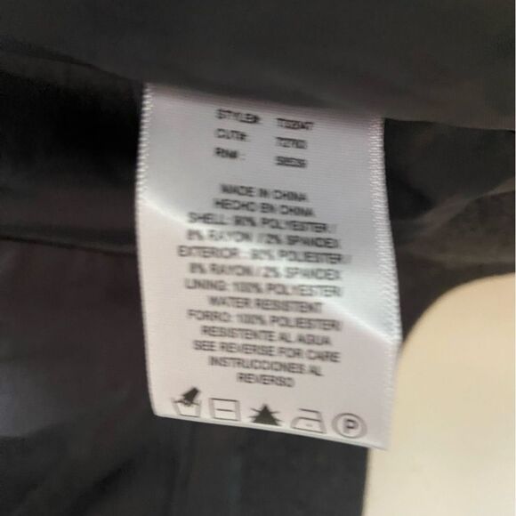 See Thru Soul Gray Peacoat Cropped Medium - Picture 5 of 7